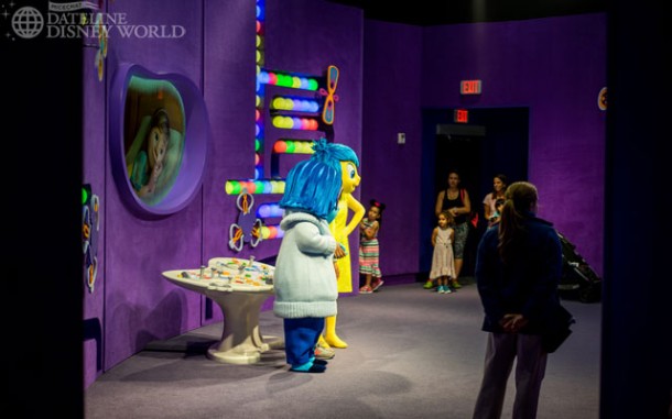 Joy and Sadness from Inside Out have joined Baymax in Innoventions.