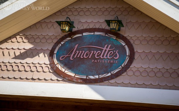 Amorette's is a bakery over by the World of Disney store.