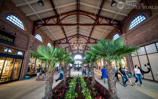 The arcades will be the place to hide from the rain in the summer time.