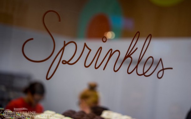 We also stopped by Sprinkles, which has been a very popular destination since this new area opened.