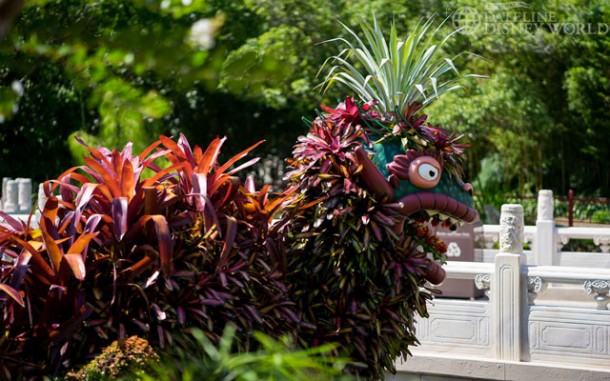 Some topiary shots with the Festival ending this past weekend.