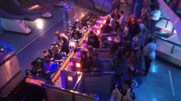 Hyperspace Mountain continued to rock from rope drop.