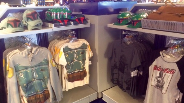 A corner dedicated the Boba Fett fans.