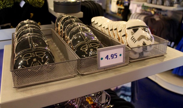 Darth Vader and Stormtrooper cookies