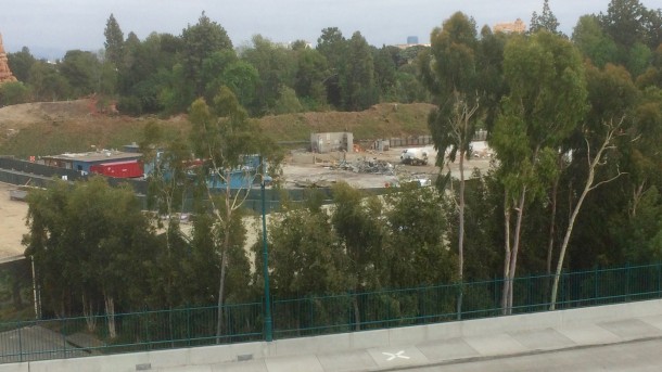 The remaining buildings that were standing last week are now almost gone.