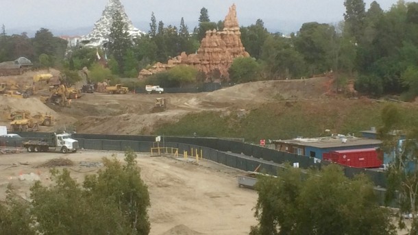 The remnants of the berm continue to evolve.