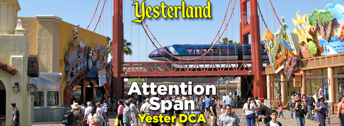 Yesterland: Golden Gate Bridge at DCA