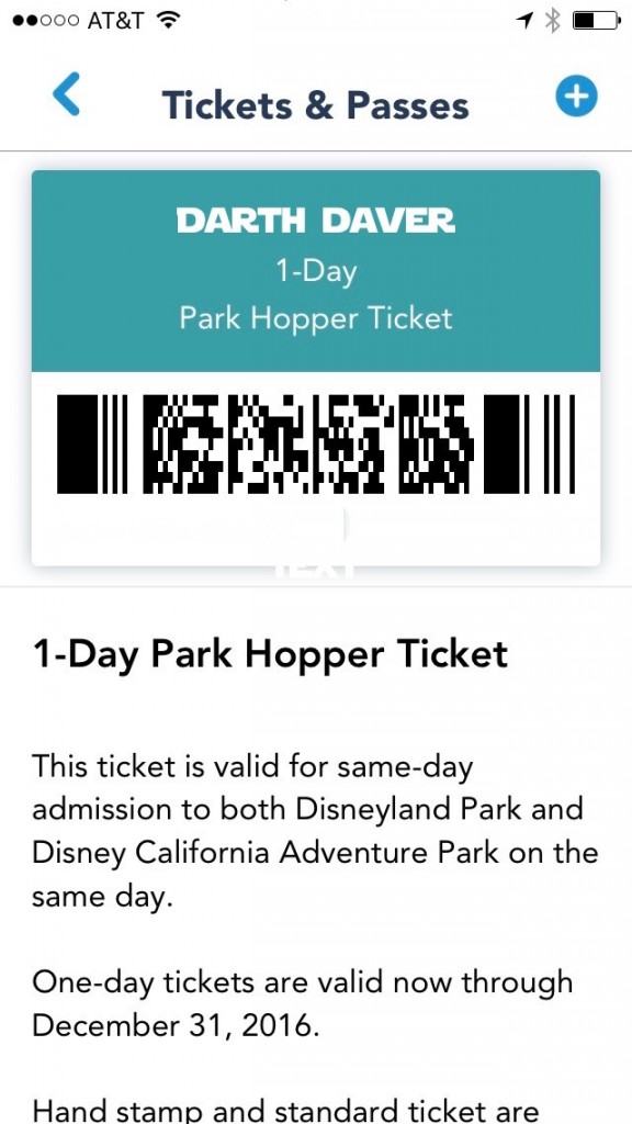 Individual and Annual Passes can be stored on your phone for easy access. 