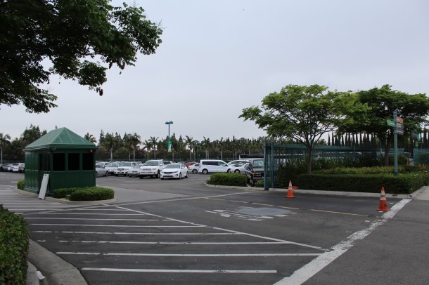 Current Disneyland Hotel Parking. 