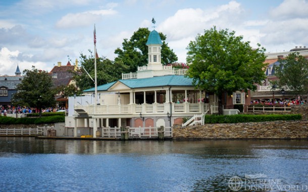 Work is happening in the Riverboat station, but the attraction remains open.