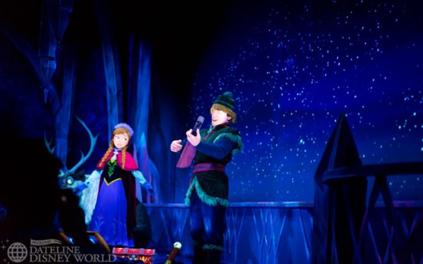 The animatronics have the same technology as the Dwarfs on the Seven Dwarfs Mine Train at Magic Kingdom. It is quite convincing.