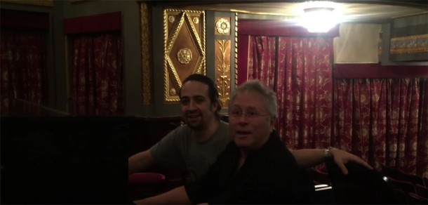 Lin-Manuel Miranda and Alan Menken. You're welcome. 