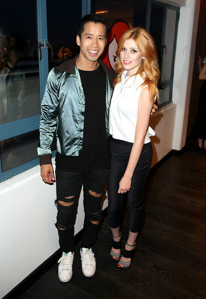 Just Jared & Disney Celebrate the Launch of the "MXYZ" Collection Jared Eng, left, and Katherine McNamara are seen at Just Jared & Disney Celebrate the Launch of the "MXYZ" Collection at Neuehouse Hollywood on Friday, June 10, 2016, in Los Angeles, Calif. (Photo by Matt Sayles/Invision for Just Jared/AP Images)