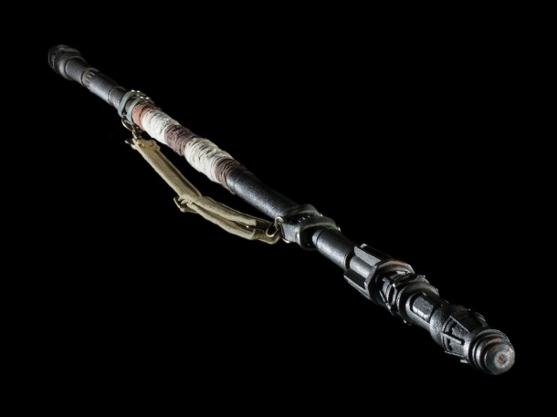 Rey Staff Own a piece of the epic saga with our exclusive, made-to-order replica of Rey's Staff from Star Wars: The Force Awakens.  The trusty tool of the Jakku scavenger is precisely detailed in every way and appears virtually identical to the prop used in the film