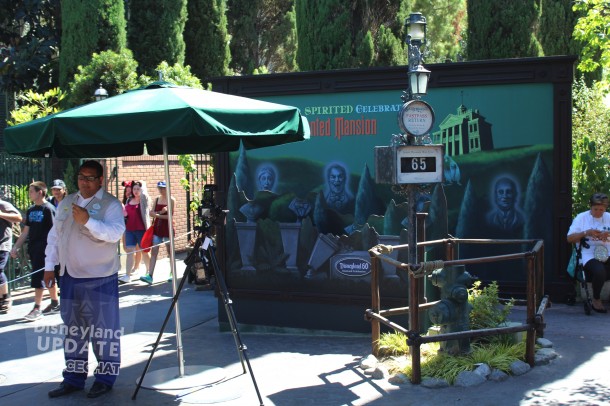 The Photospot at the Haunted Mansion.