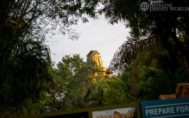 Pandora from inside the park.