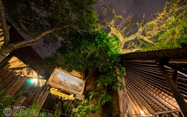 Kilimanjaro Safaris stays open late now. It had a 50 minute wait this weekend! It is nearly impossible to photograph due to the new lighting though.