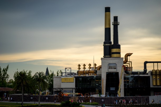 As you can see, the Toothsome Chocolate Emporium is moving along at a brisk pace.