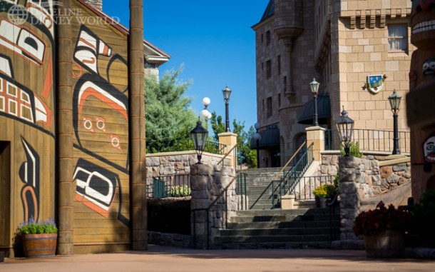 Empty Epcot.