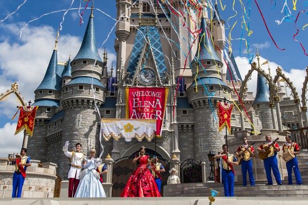 Princess Elena of Avalor arrives at Walt Disney World