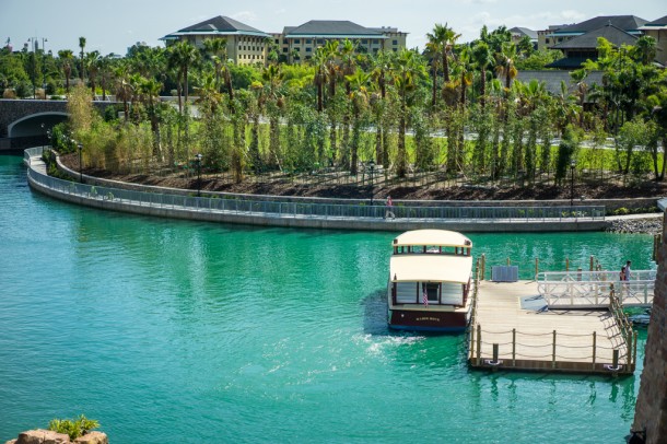 Water taxis can take you right to CityWalk.