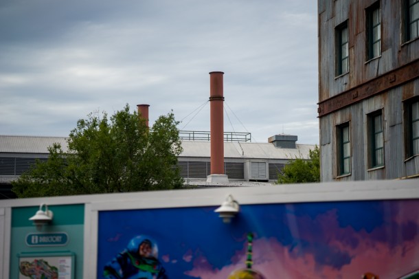 No visible work from this area of the park on either Toy Story Land or Star Wars Land.
