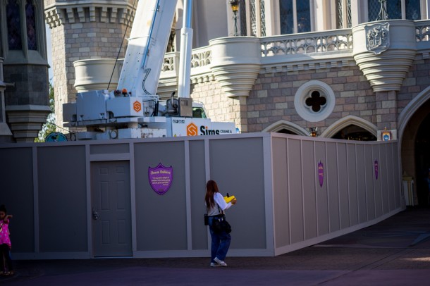 The backside of crane!