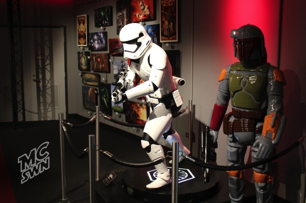 Full-sized First Order Trooper @ Launch Bay.