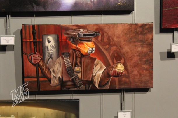 Boushh painting @ Launch Bay. 
