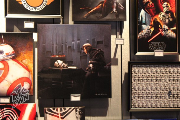 Kylo Ren painting @ Launch Bay.