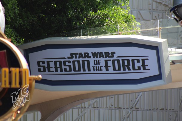 Expect to see the extra signage around Tomorrowland take flight as well. 