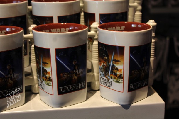 Poster coffee mugs @ Star Trader
