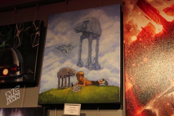 Dreams of Hoth paining @ Launch Bay