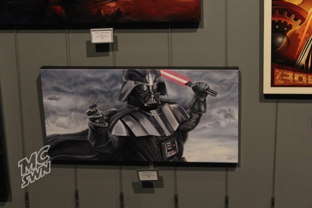 At Launch Bay: Vader stands out in the art collection&hellip;