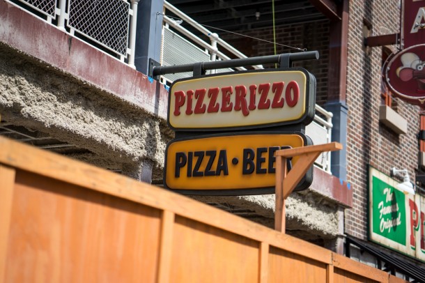 Detail signage is up.