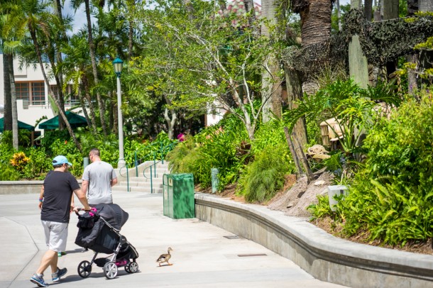 The food booths that were along Echo Lake are now gone.