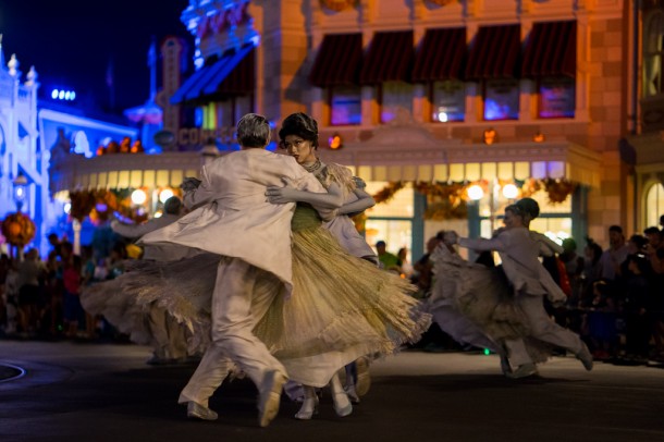 The ballroom dancers are always classic.