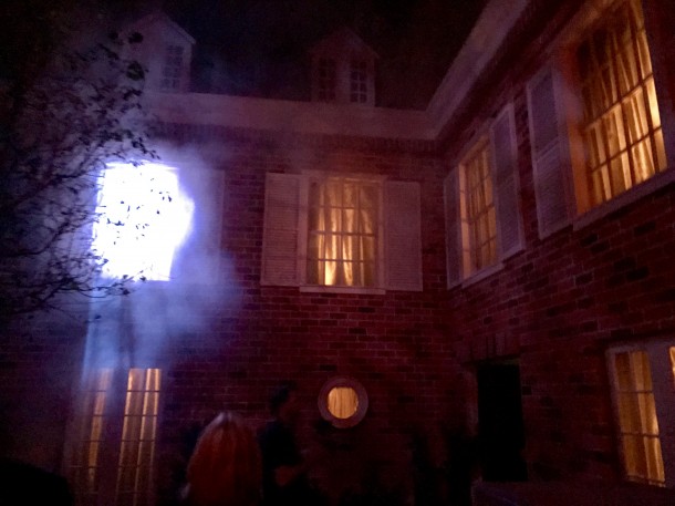 Next up was The Exorcist, which was a fever dream bouncing between scenes from the movie and us becoming Regan as she is possessed. Very creepy.