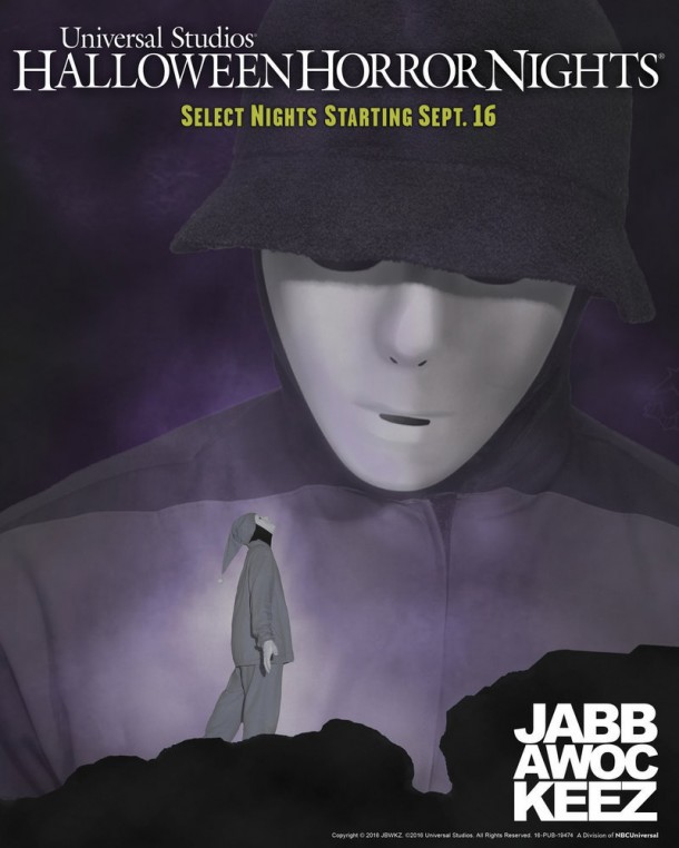 UNIVERSAL STUDIOS HOLLYWOOD  Universal Studios Halloween Horror Nights  Pictured: Global Phenomenon and Multi-Talented Hip Hop Dance Crew, Jabbawockeez, Returns to Universal Studios Hollywood with an All-New Performance at this Years Halloween Horror Nights, Beginning Friday, September 16  (Photo by: Universal Studios Hollywood)
