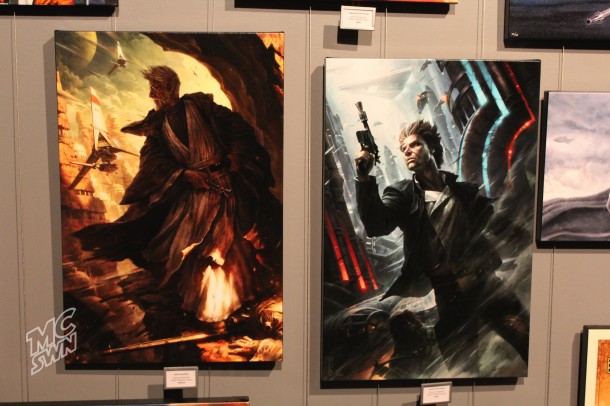 “Silent Guardian” & “Ahead of the Odds” by Raymond Swanland