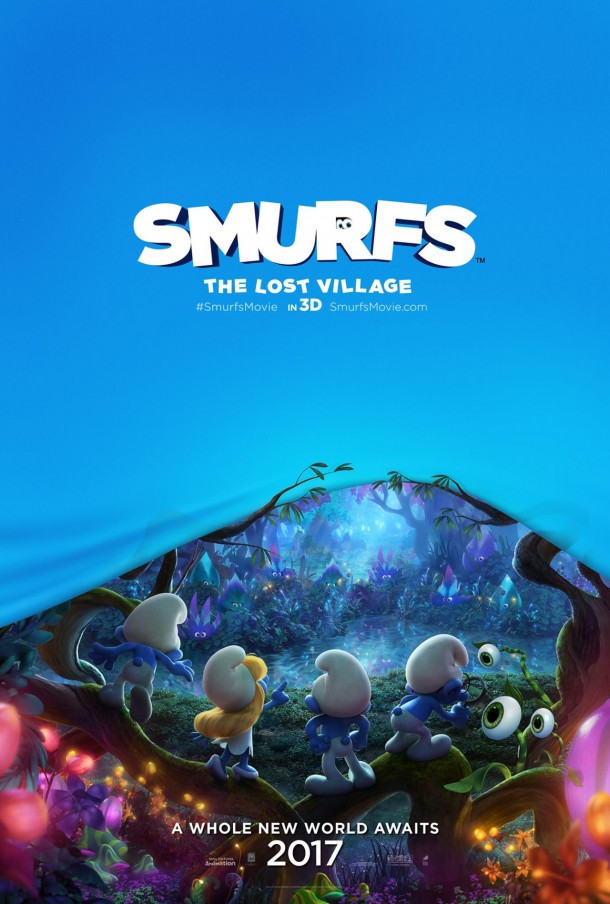 Smurfs Domestic Poster