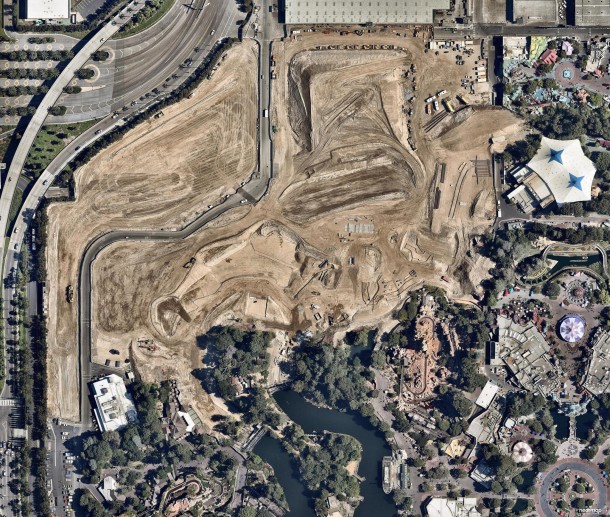 Star Wars Land Arial