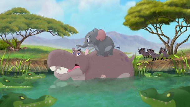 This one has so many baby animals with gigantic eyes.