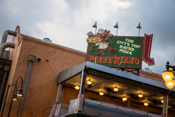 Pizzerizzo is moving right along towards an opening date that will hopefully be soon.
