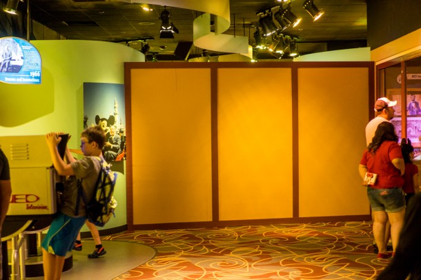 The area that shows new area models in One Man's Dream is walled off. Will an Avatar or Star Wars model arrive here soon?
