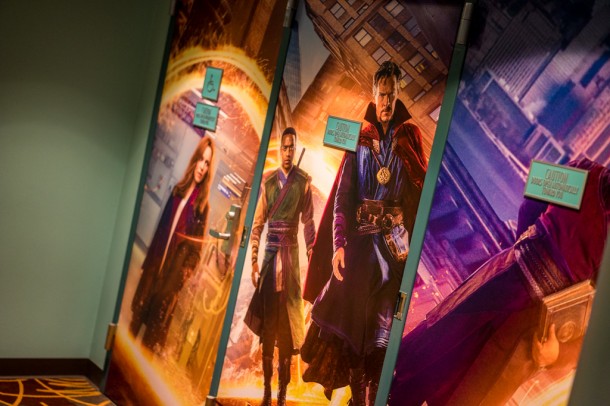 There is a 10 minute Doctor Strange preview happening here as well.