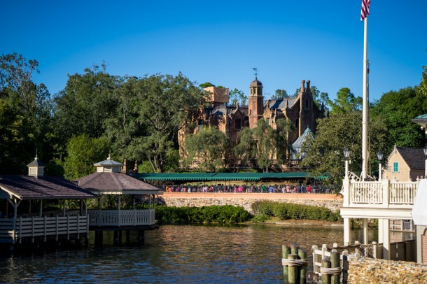 Haunted Mansion's exterior refurbishment is almost all completed.