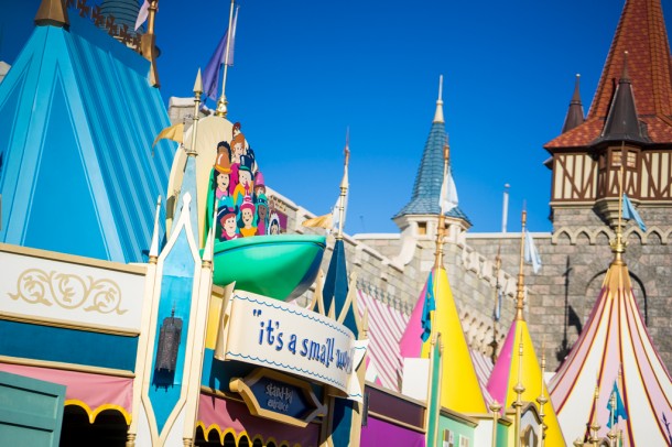 it's a small world is back open after its refurbishment.