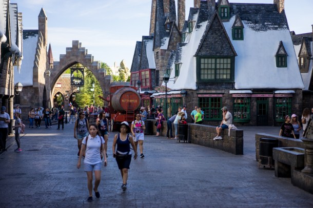 An empty Hogsmeade is worth waking up for.