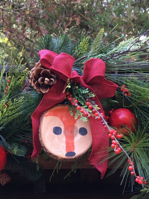 I love this simple, adorable little fox face.